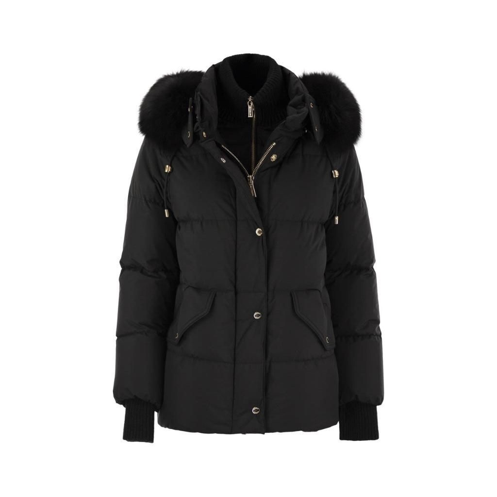 무레르 25FW MOORER ATTICA STP   쇼트 다운 자켓 with 후드 and fur MODPA100019TEPA023U0001