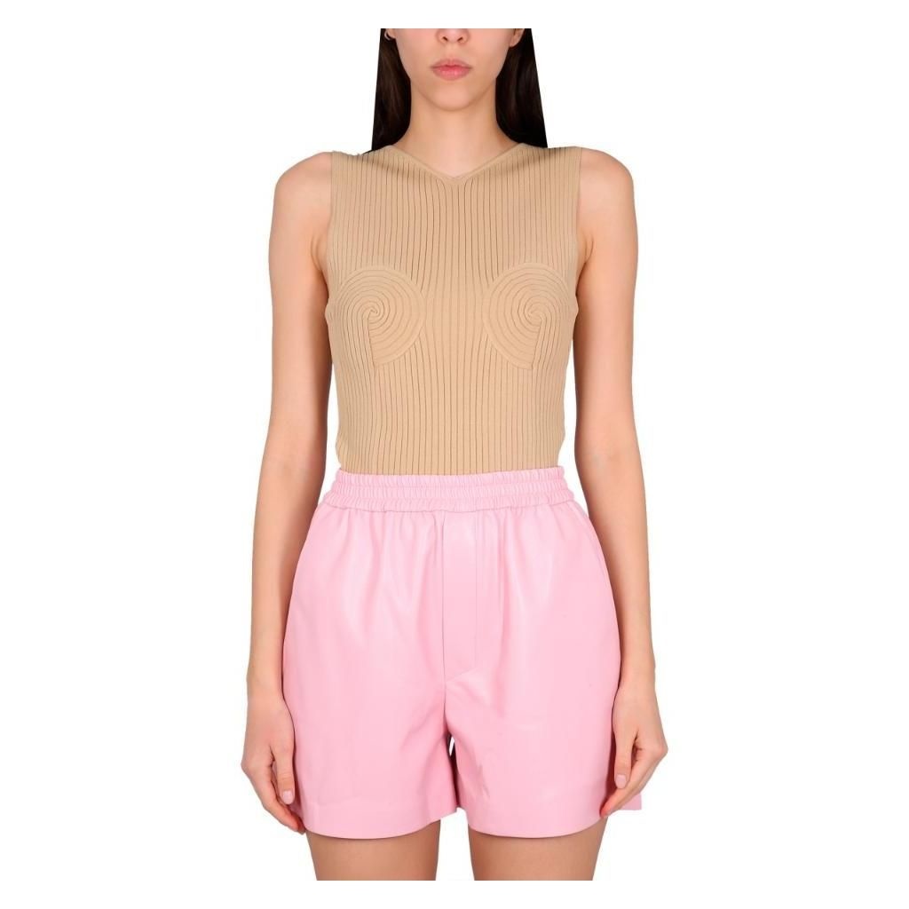 나누시카 나누시카 23SS Nanushka Binni 탱크 탑 in 샌드 viscose blend NW23RSTP00673SAND