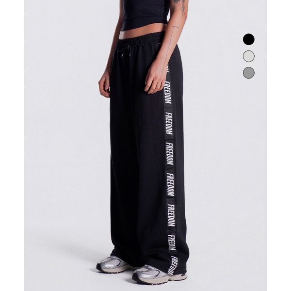 [FREEDOM]프리덤 우먼스 레터링 스웨트 팬츠_3color 322189