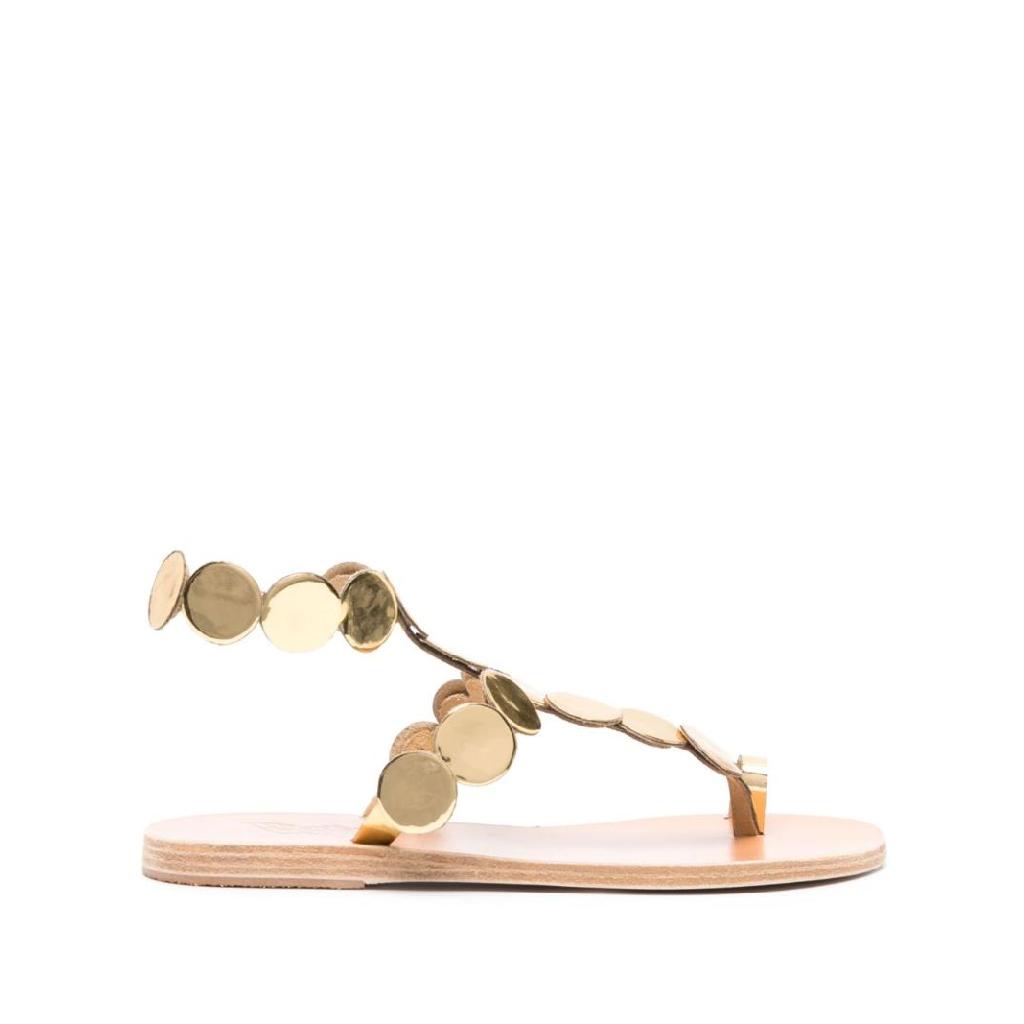 에이션트 그릭 샌들 앤시언트 그릭 샌들 아스테라스 가죽 플랫 샌들 ASTERASMIRRORLEATHER TP424652290