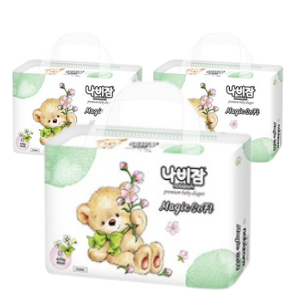 나비잠 매직소프트 밴드 소형 44매 3팩