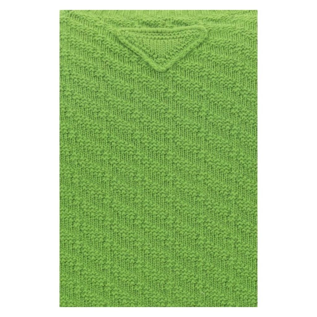 프라다 25FW 프라다 Ribbed 니트 점퍼 UMB890SOOO15TQF077G 0