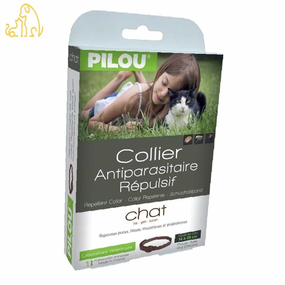 QUICK 외부기생충예방 목걸이 성묘용 (1박스/35CMX6개) 고양이모기퇴치제 해충방지목걸이 고양이진드기목걸이