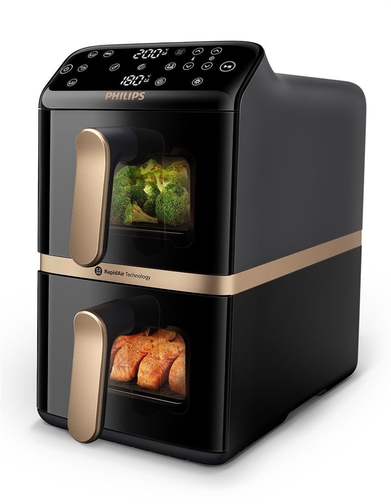 [해외] 필립스 에어 프라이어 프라이기 오븐 가정용 튀김기 듀얼바스켓 NA462