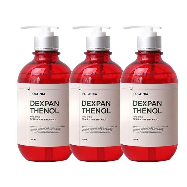 포고니아 [포고니아] 덱스판테놀 파인트리 스칼프 케어 샴푸 500ml x 3개