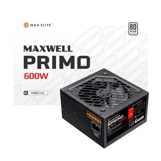 [카드추가할인] HIT 맥스엘리트 MAXWELL PRIMO 600W 80PLUS STANDARD 플랫 /파워서플라이/정품/오늘출발/안심포장