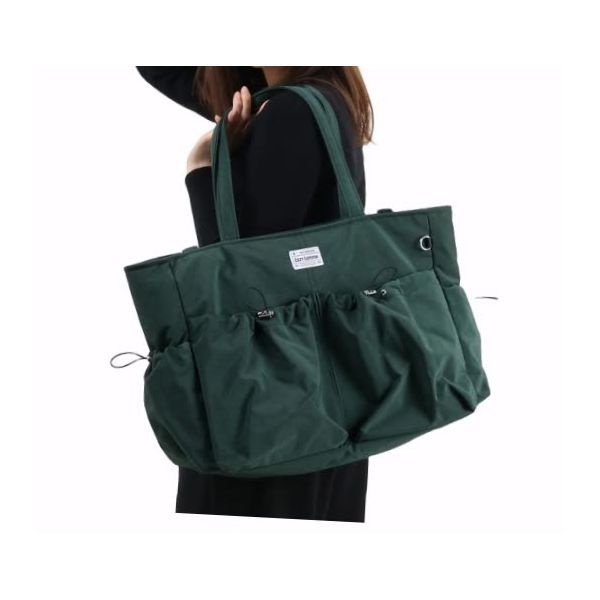 COZYCOMMA 17포켓의 나일론 보부상가방_코지백 [딥그린] CCSHCB004 304122 [매장상품]