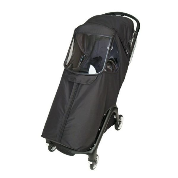 [보리보리]와우베이비 부가부 버터플라이 유모차 커버 바람막이 방풍커버 블랙