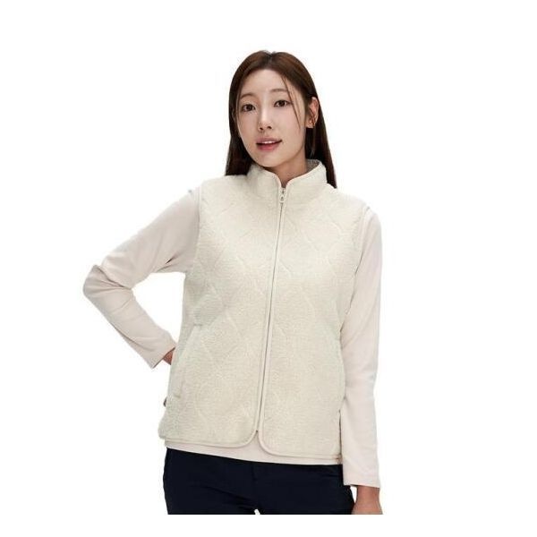 밀레millet MILLET MG01 밀레 55%행사 여성 간절기베스트 뽀글이 LD 알리 플리스 조끼 MVTFV803 1416053