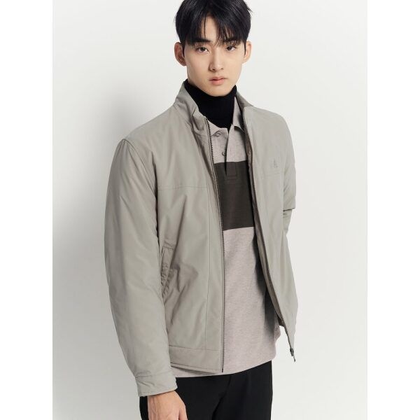 [빈폴(AVE)] [빈폴멘]패딩 봄버 재킷  베이지 (BC4738O04A)