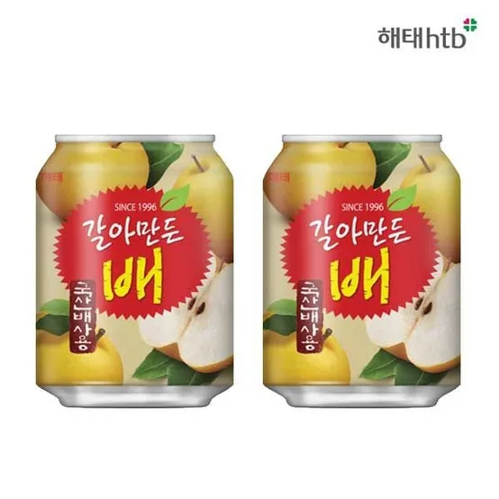 해태htb 갈아만든배 238ml 72개