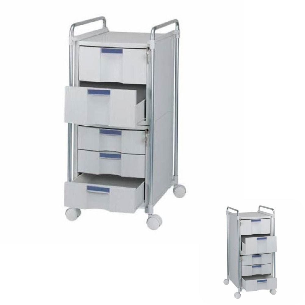 카파맥스 파인테라 5단멀티이동서류함 문구 리빙 탕비 카파맥스 생활 사무 오피스 360x420x790mm