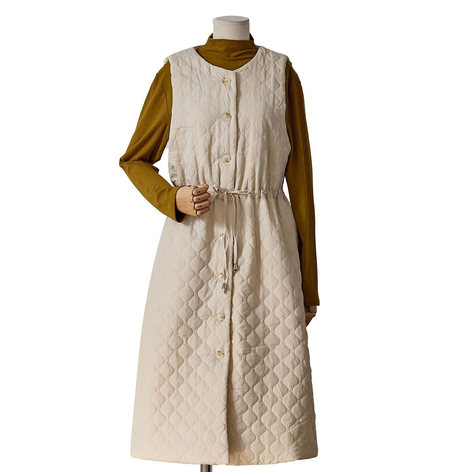 포커스 [모다아울렛][포커스]누빔롱원피스 FW5J3OP3153 전주김제점