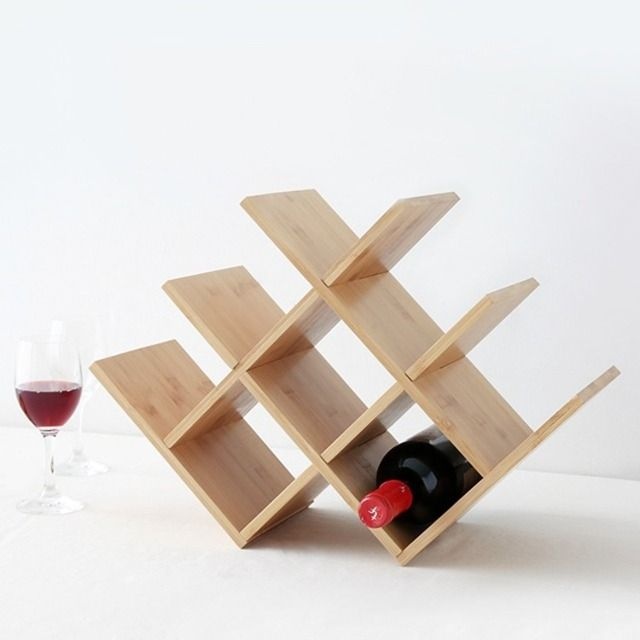 JAWAL 원목와인랙 8병 W16001 대나무 7209.8176 당일발송