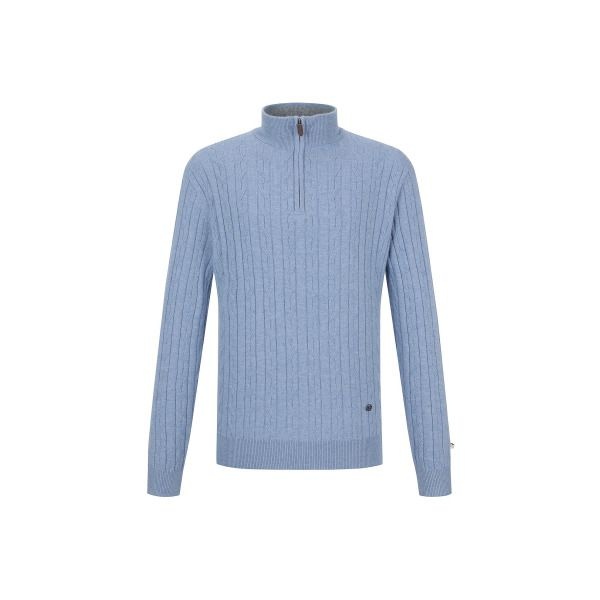 [Ferraro Milano] [AK분당점] [페라로밀라노] 케이블 반짚업 스웨터 AM0DRD40343