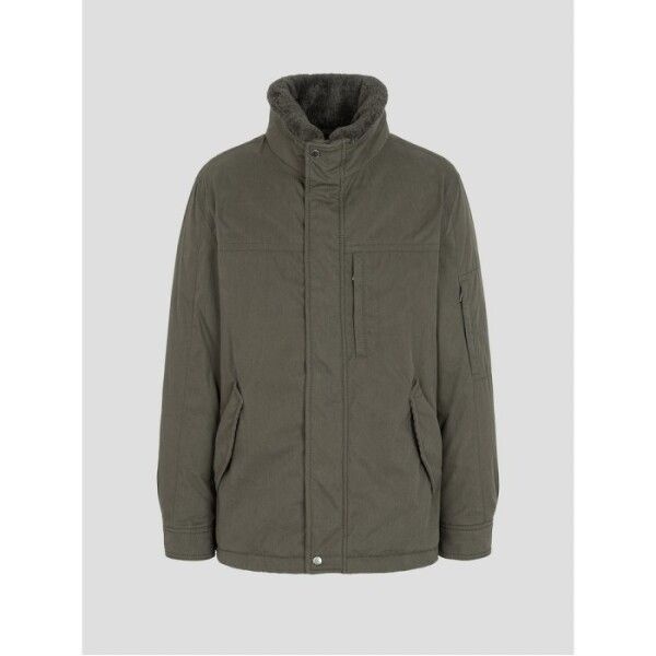 갤럭시 라이프스타일 [갤럭시 라이프스타일] 내추럴 칼라 퍼 구스 다운 아우터 - 카키 (GC4938M06H)