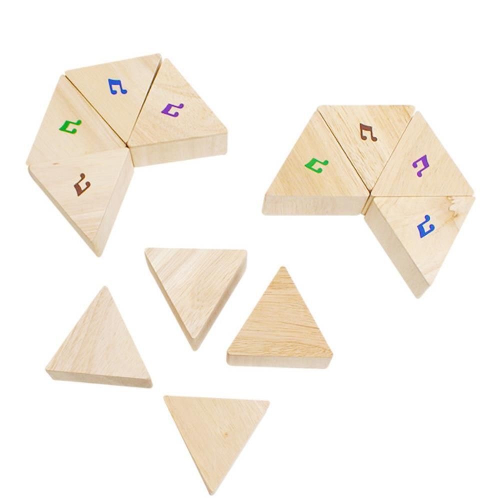 유치원 흔들어 소리맞추기 원목 도형블럭 아기퍼즐 큰블록