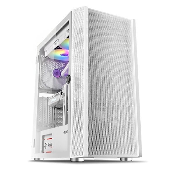 UnKnown ABKO SUITMASTER P1000 강화유리 미들타워 화이트