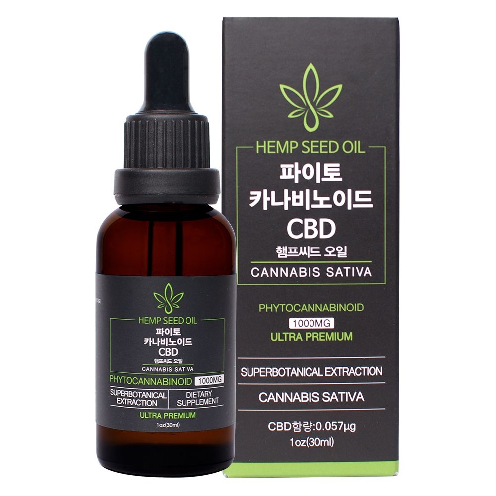 파이토카나비노이드 CBD 햄프씨드오일 30ml 대마종자유