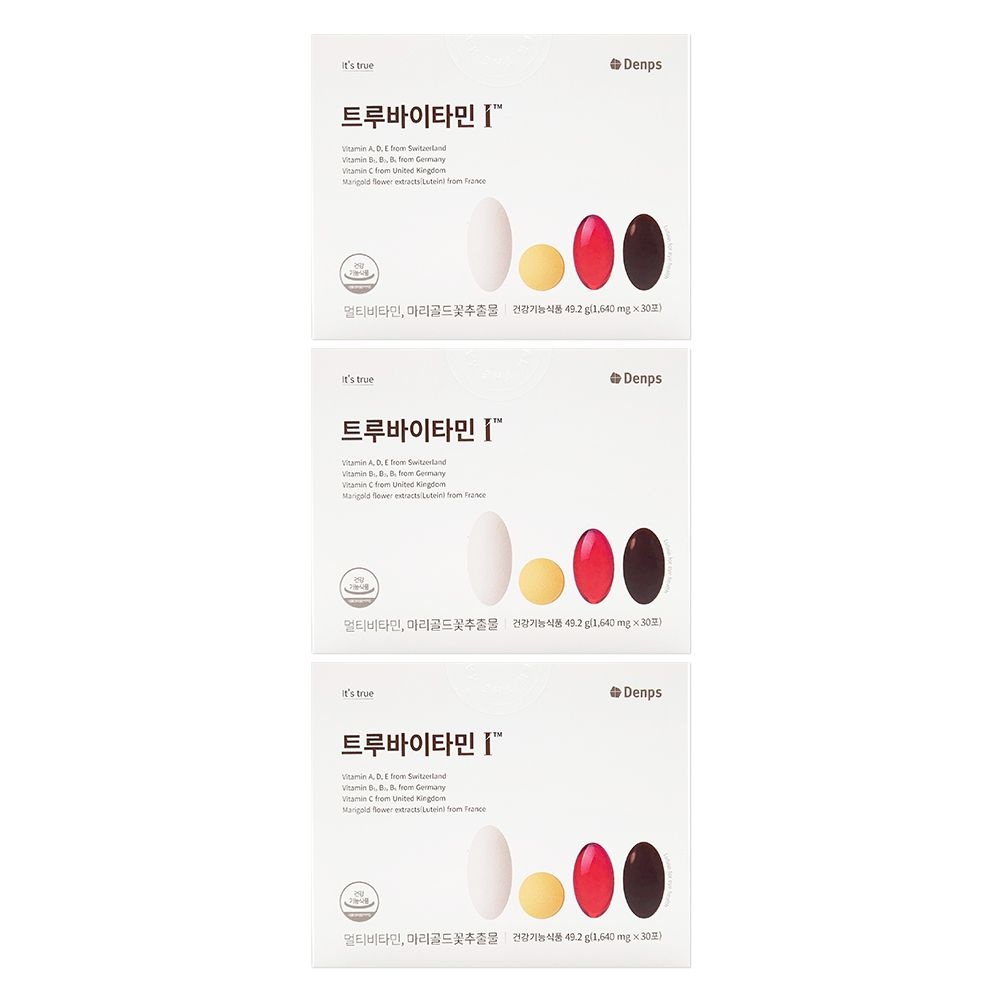 [오늘출발] 덴프스 트루바이타민I 1640mg x 30포 x 3박스