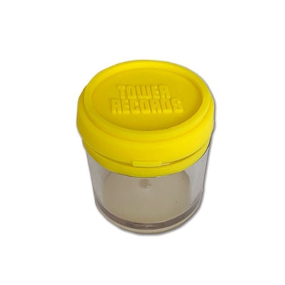 [해외] 타워레코드 긴테 홀더 키홀더 케이스 은테이프 열쇠고리 팔찌 콘서트 키링 Yellow