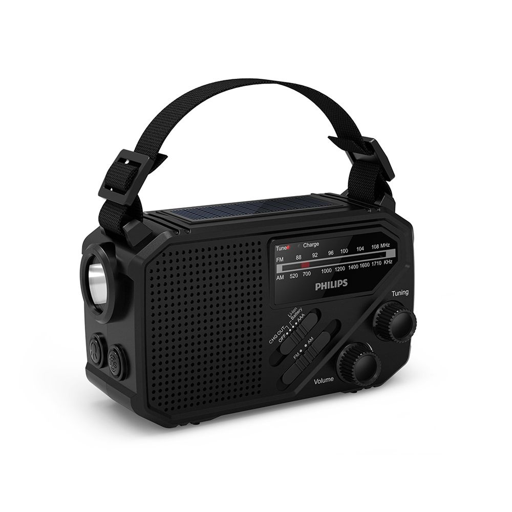 [오늘출발] 필립스 휴대용 캠핑 라디오 재난방지 FM AM 손전등 라디오 TAR1609