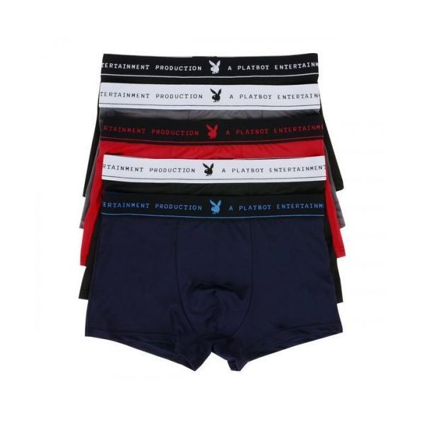 PLAYBOY 남성 패키지 드로즈 5매입 세트 PMD2109-5