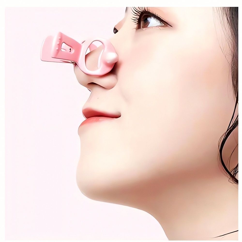 쁘띠 노즈업 코집게 코 쿨러 청소 도구 비강 청소기 팁 위생 수납 함 목재 브러시 콧구멍