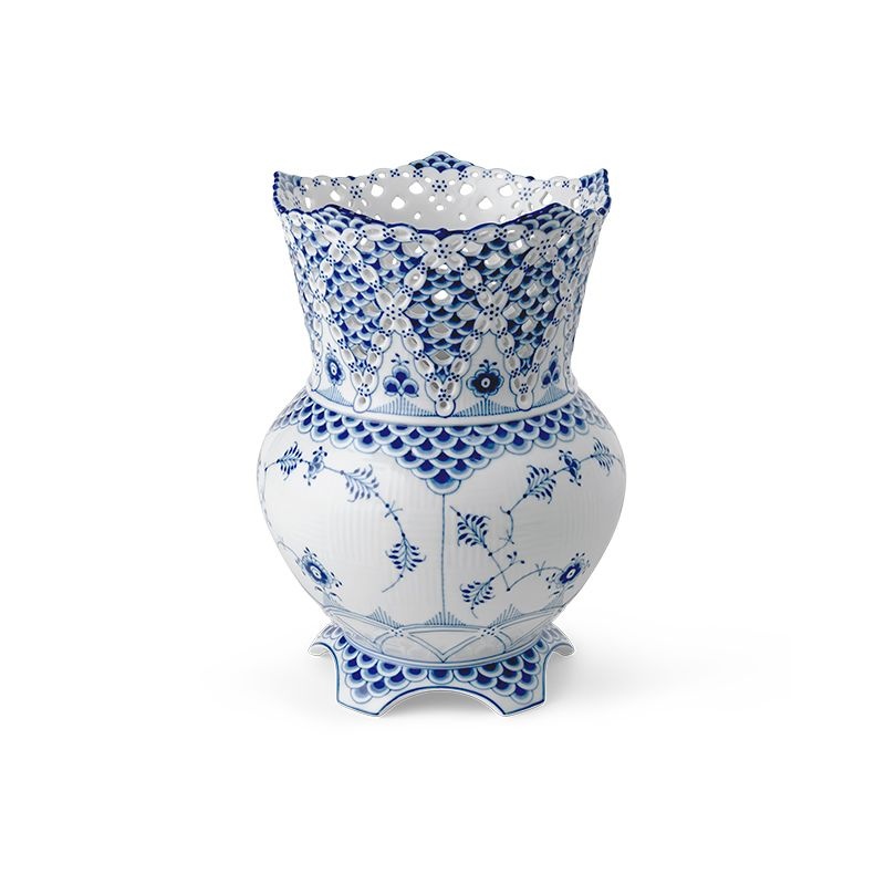 [롯데백화점] 로얄코펜하겐 블루 풀 레이스 화병 20cm_1103685 LE1215004747