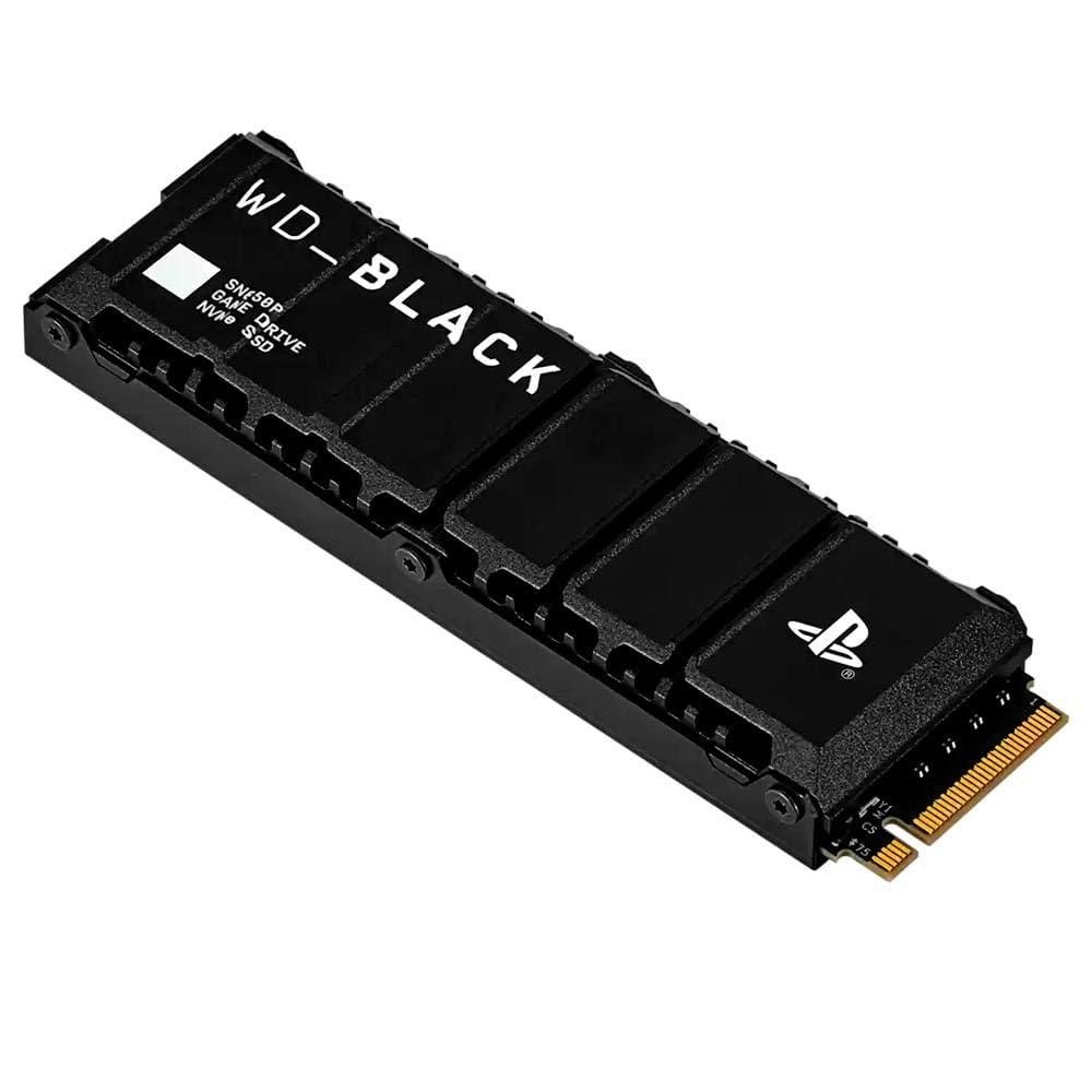 [해외] WD BLACK 1TB SN850P NVMe SSD, Read: 7300MB/s and Write: 6300MB/s, Licensed for PS5 Consoles - WDBBYV0010BNC-WRSN 134568