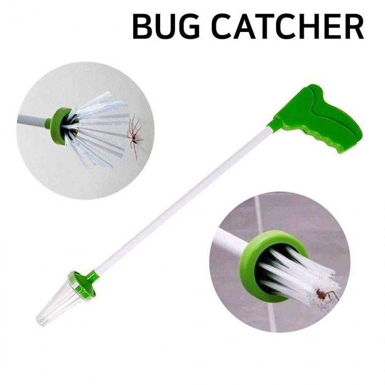 포엘마켓 손안대고 벌레잡는 버그캐쳐 바퀴벌레 해충 집게 곤충 채집 가정용 캠핑용 야외용
