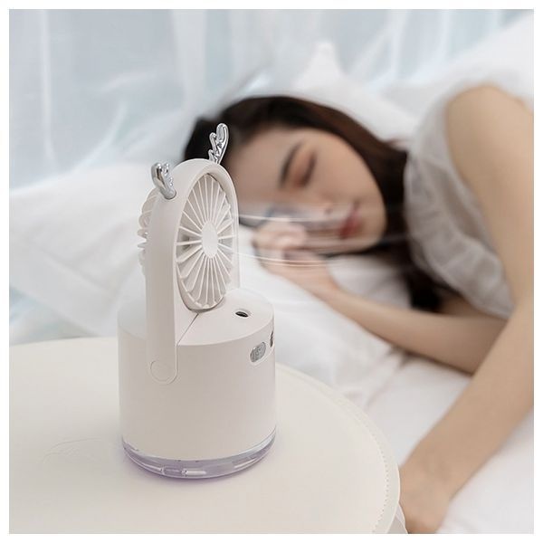 솔솔바람 공기청정 무선 저소음 휴대용 가성비좋은 가습기겸용 선풍기