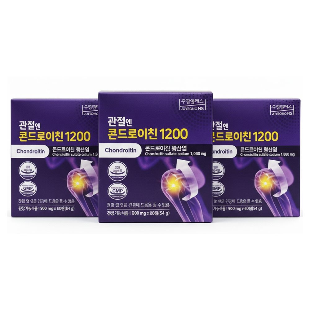 콜마비앤에이치(주) 세종공장 주영엔에스 관절엔 콘드로이친 1200 3박스