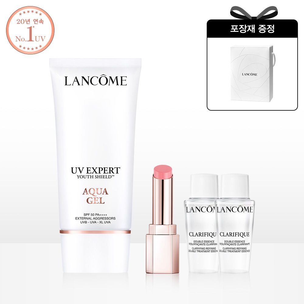 [롯데백화점] 랑콤 [선물하기][BEST 4종증정](20년 연속 1위)UV 엑스퍼트50ml 아쿠아젤 세트 LE1220137788