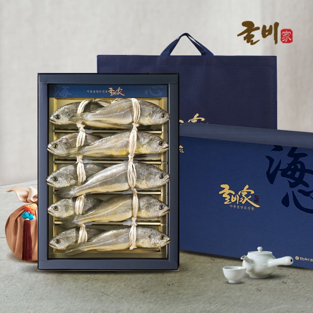 굴비가 [굴비家]영광법성포 굴비세트 4호(굴비 10미/1.4kg이상, 23~24cm/고급선물포장)