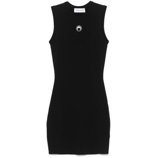 마린세르 25SS 마린세르 숏 원피스 WDR328ACKNI0511BK99 BLACK DOM