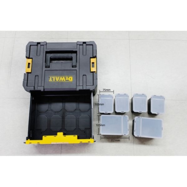 디월트(DEWALT) 디월트 서랍형 티스택 공구함키트박스 DWST17803(=DWST1-70705)