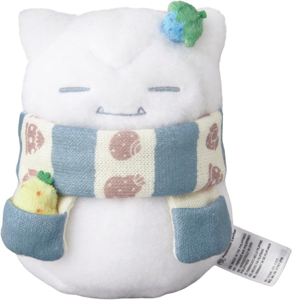 [해외] 포켓몬 센터 잠만보 눈사람 오리지널 봉제 인형