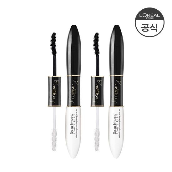 [2개]더블 익스텐션 뷰티 튜브 마스카라 14ml