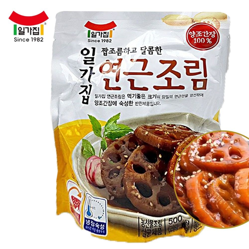 [오늘출발] 일가집 연근조림 500g