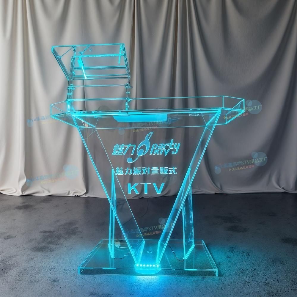 [해외] led 디제이 테이블 책상 클럽 디제잉 컨트롤러 워터밤 스탠드 축제 고정로그 탁자