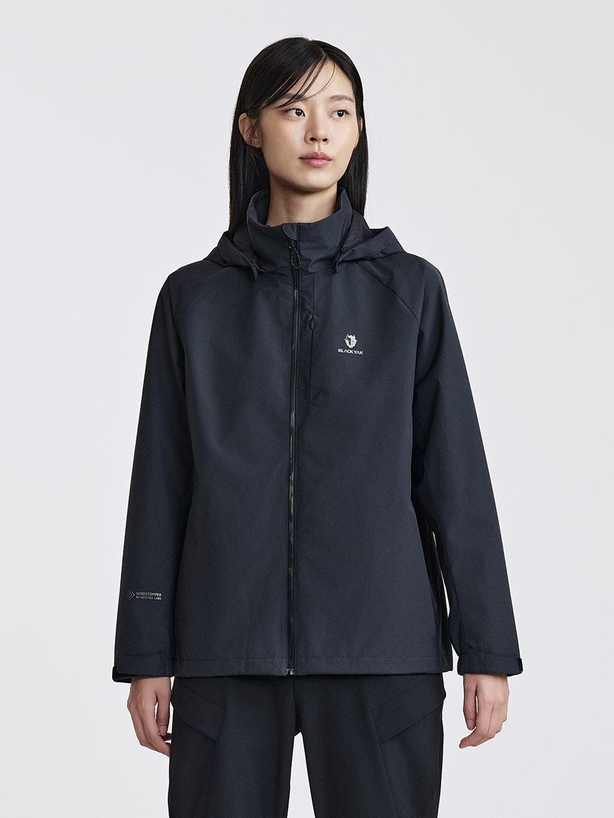 블랙야크 [AK분당점] [블랙야크] 여성 브리즈 WSP 후디 자켓 차콜컬러