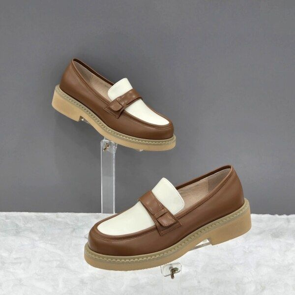 미셸 [탠디 (패플)] [탠디]여성 클래식 모던 로퍼 X2HH42GD13 CAMEL 1SD_JJ