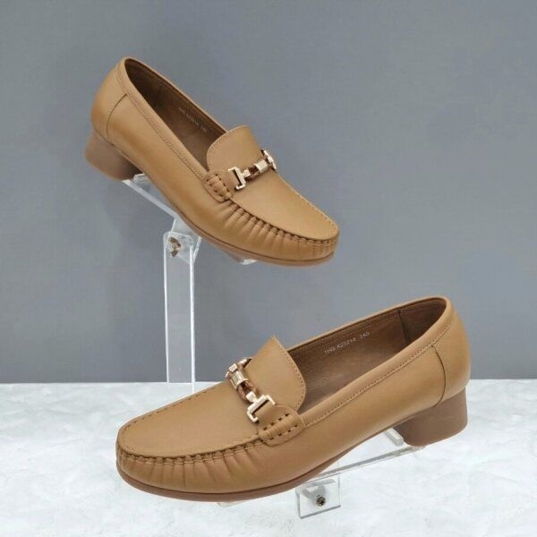 미셸 [탠디 (패플)] [탠디]여성 링클 디테일 로퍼 X2HH32GD14 CAMEL 1SD_JJ