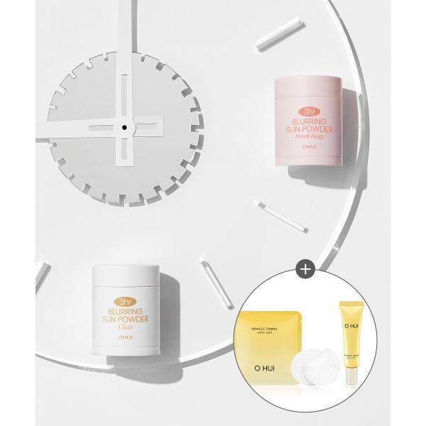 매장정품 OHUI 3HR 블러링 선파우더