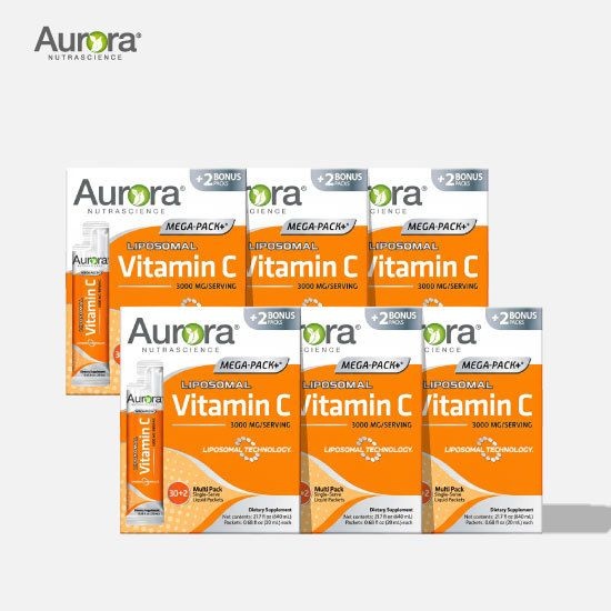 AURORA NUTRASCIENCE INC. / 캐나다 오로라 [물량긴급공수]오로라 고함량 리포좀 비타민C 3,000mg (액상, 6달분)