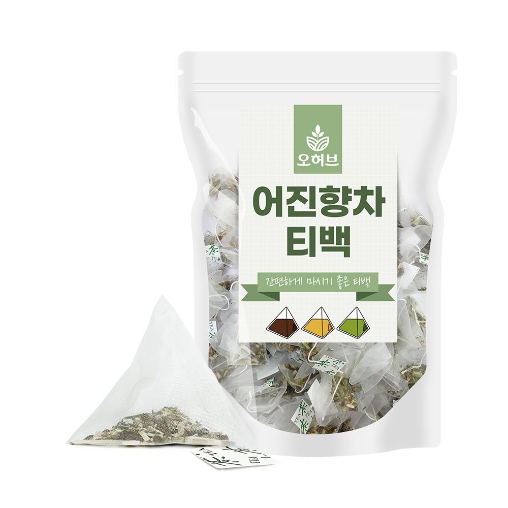 오허브 어진향차 티백 100개입 식수대용 삼각차티백
