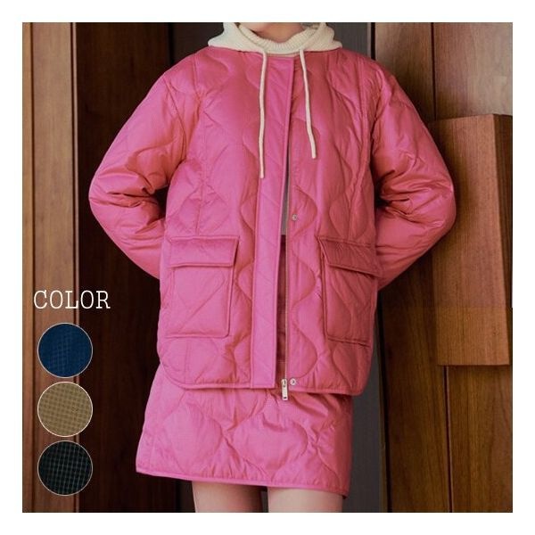 소재올킬 프리미엄 구스다운 퀼팅 자켓패딩솜털80%깃털 100409