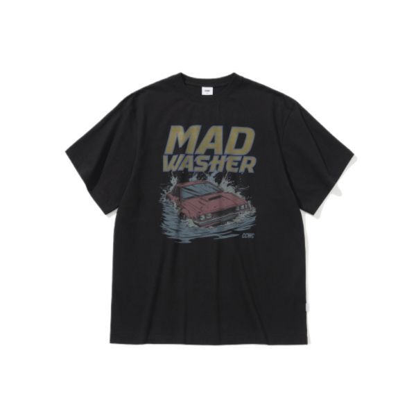 [오늘출발] 씨씨더블유씨 CCWC MADWASHER GRAPHIC TEE 반팔티 블랙 매장정품 209573