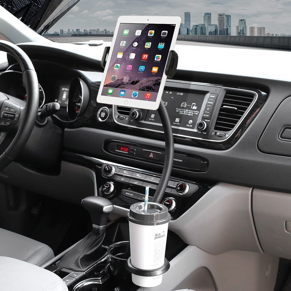 제노믹스 가성비짱 싱글 컵홀더 자바라 테블릿PC 테블릿거치대